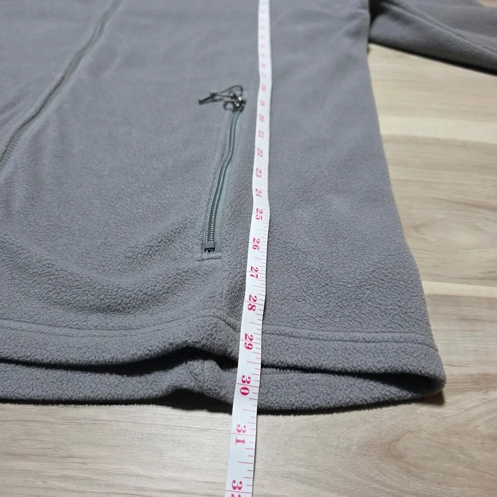 The North Face‎ Fleece Jacket Mens XXL Grey Full Zip T164 RT066 Outdoor Hiking